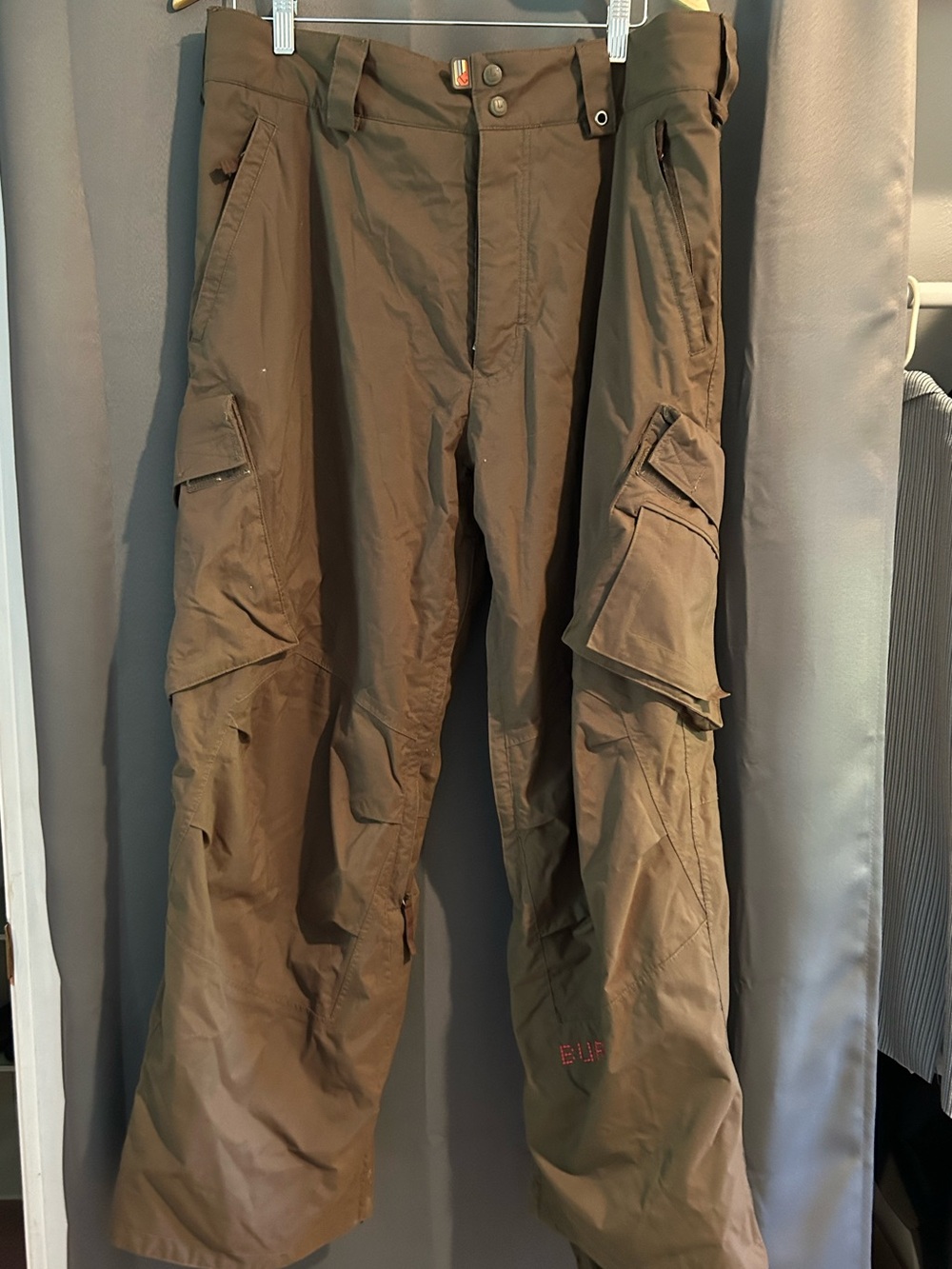 Burton LARGE brown snowboard pant